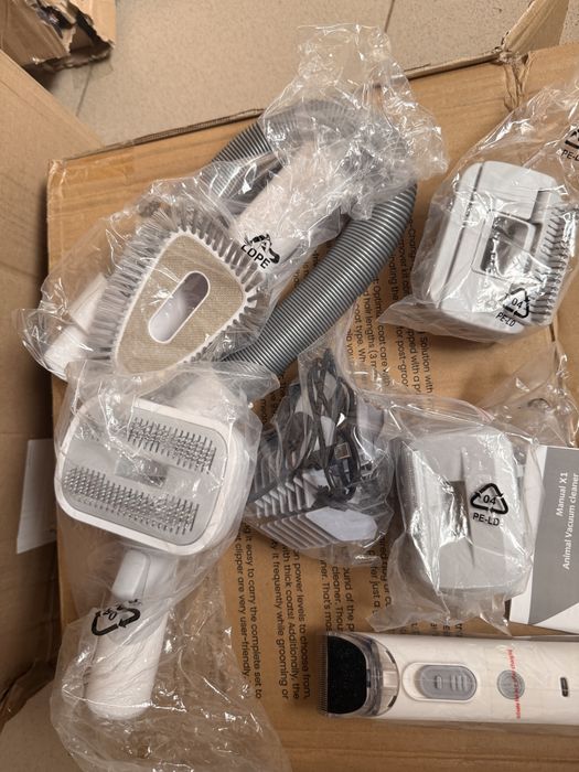 Kit profesional toaletare animale cu masina de tuns