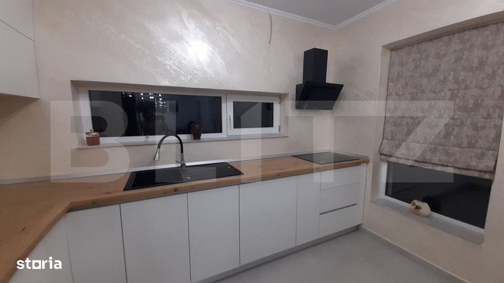 Casa de inchiriat ,moderna , 4 camere , 120 mp , 470 mp teren