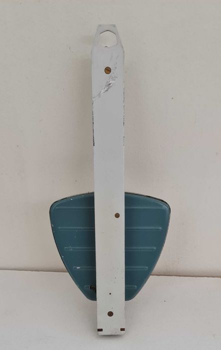 Стар метален хигрометър и термометър WSZ Kraukow Poland