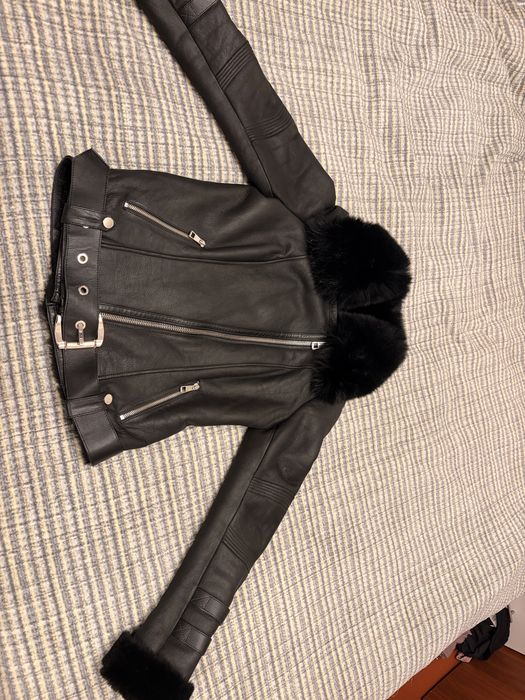 Натуральная дублёнка Donna Ruta (кожа 100%)