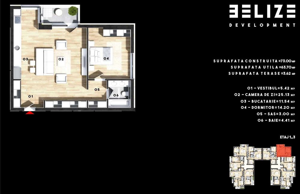 Apartament 2 camere Pantelimon bloc nou !