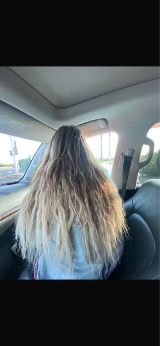 Продам волосы блонд амбре