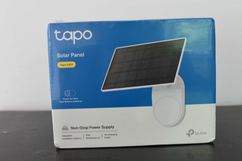 Vand kit Camera & Panou solar TP-Link Tapo C425 & A201 Sigilat