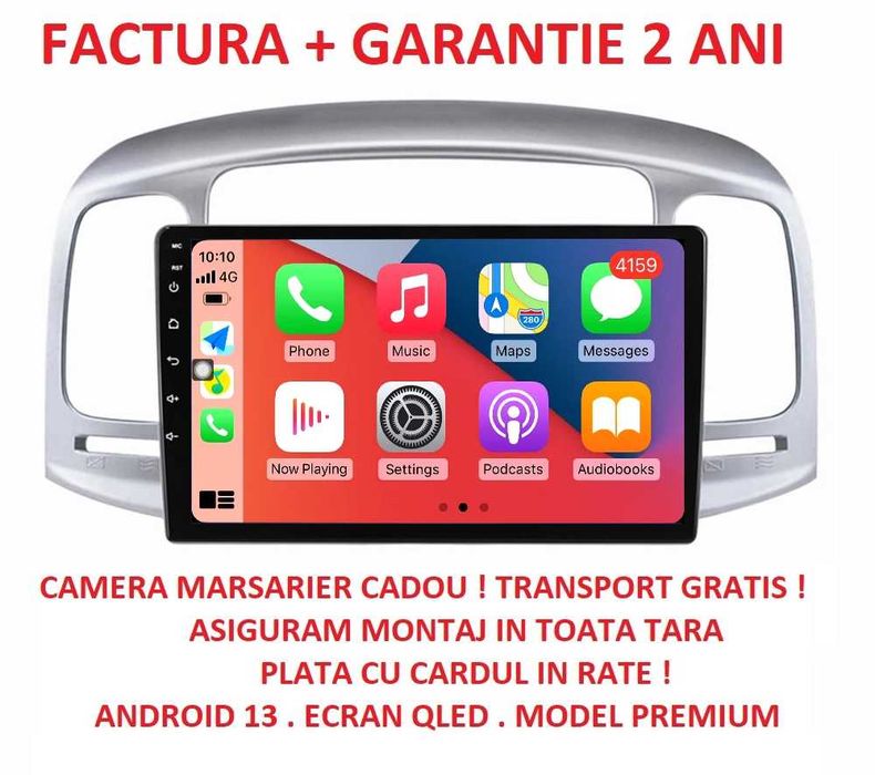 Navigatie Hyundai accent 2006 - 2011 2GB 4GB 8GB Garantie Camera
