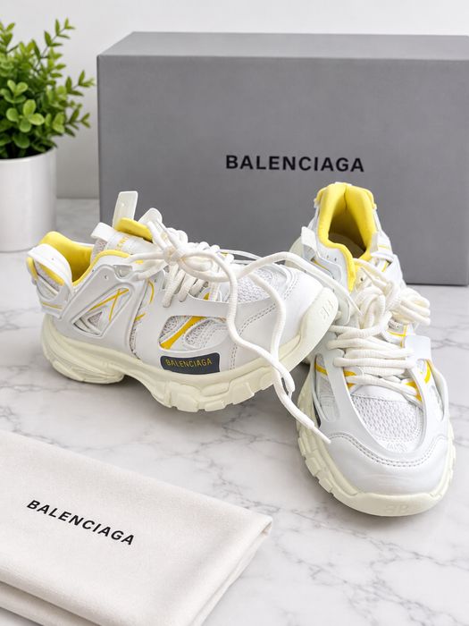 Balenciaga Track – Бяло/Жълто