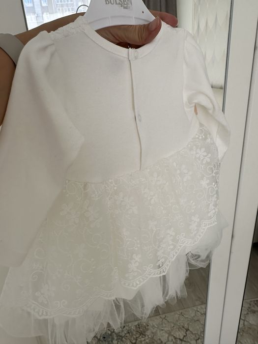 Нарядное детское платье 68-74