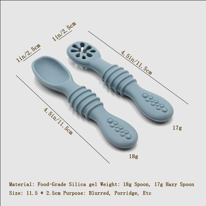 Детские силиконовые приборы