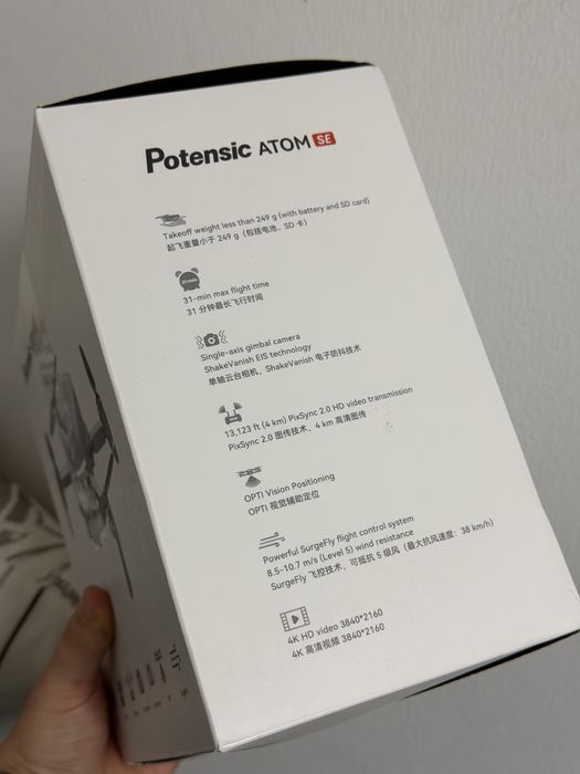 Dronă Potensic Atom SE 4K - NOUĂ SIGILATĂ