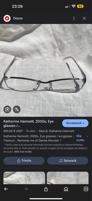 Rame ochelari Matsuda originali