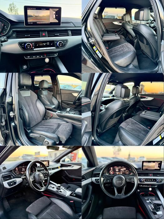 • Audi A4 B9 2017 • 2.0 Diesel 190 cp • Quattro / 3 x S-line • Parc Auto • RATE • Garanție •