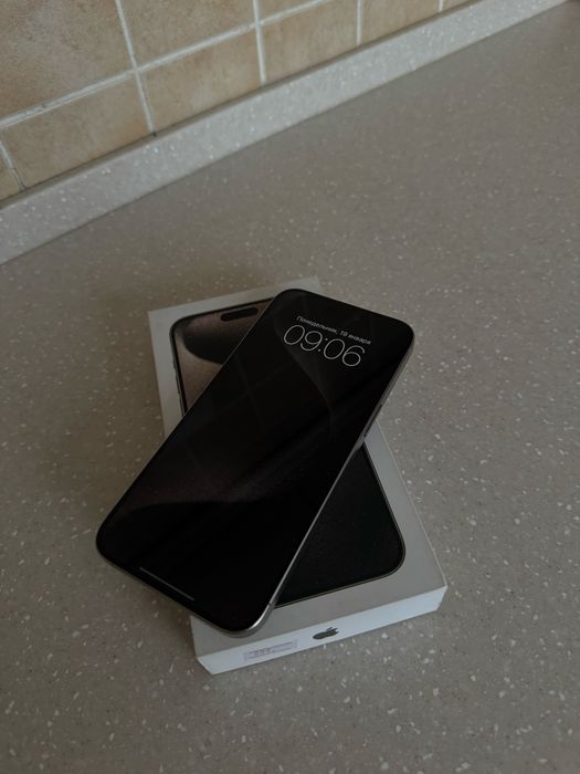 iPhone 15 PRO MAX. Natural Titanium