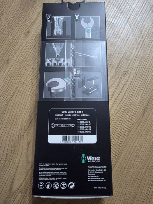 Set 5 chei combinate Wera Joker 6003