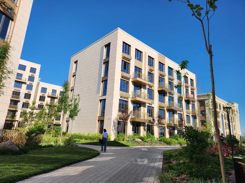Янги Узбекистон • 1-КОМНАТНАЯ С КАДАСТРОМ • 45,95 м² • 1 345 $/м² (KS)