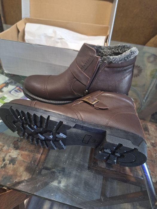 Зимни боти кафяви