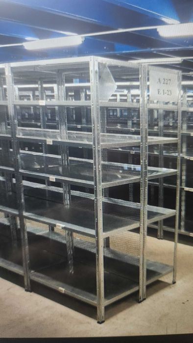 ПРОМО! Метален Стелаж с 6/7 рафта  120/38/300см вис. -  х 350кг макс