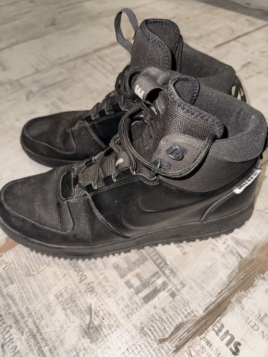 Мъжки кецове Nike – черни, високи