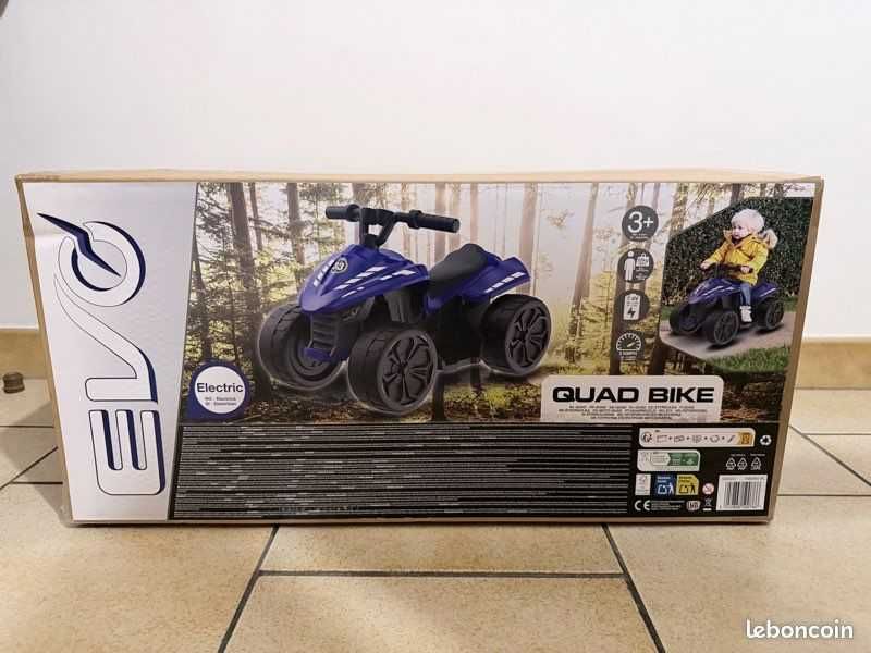 Детско електрическо ATV Evo Box Quad Bike 6V синьо - НОВО