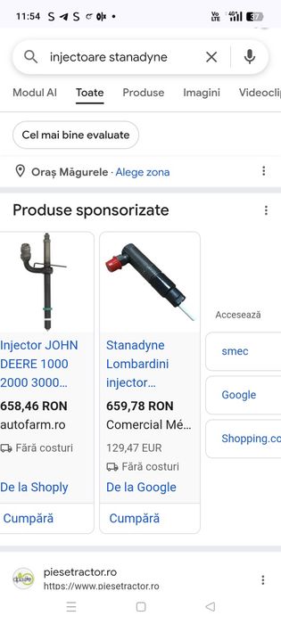 Vând injectoare pentru motor Lombardini