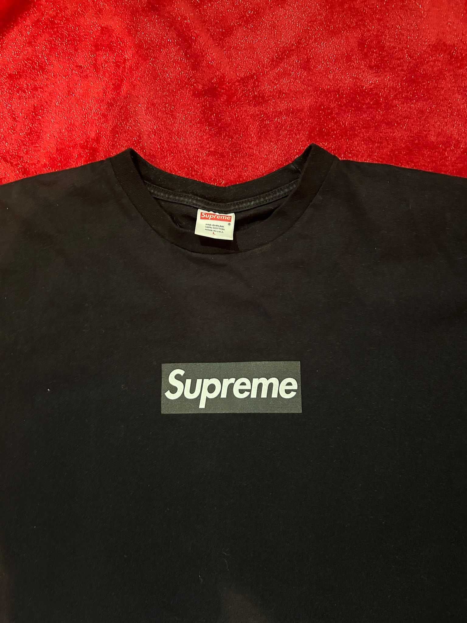 Supreme 2007 outlet box logo tee