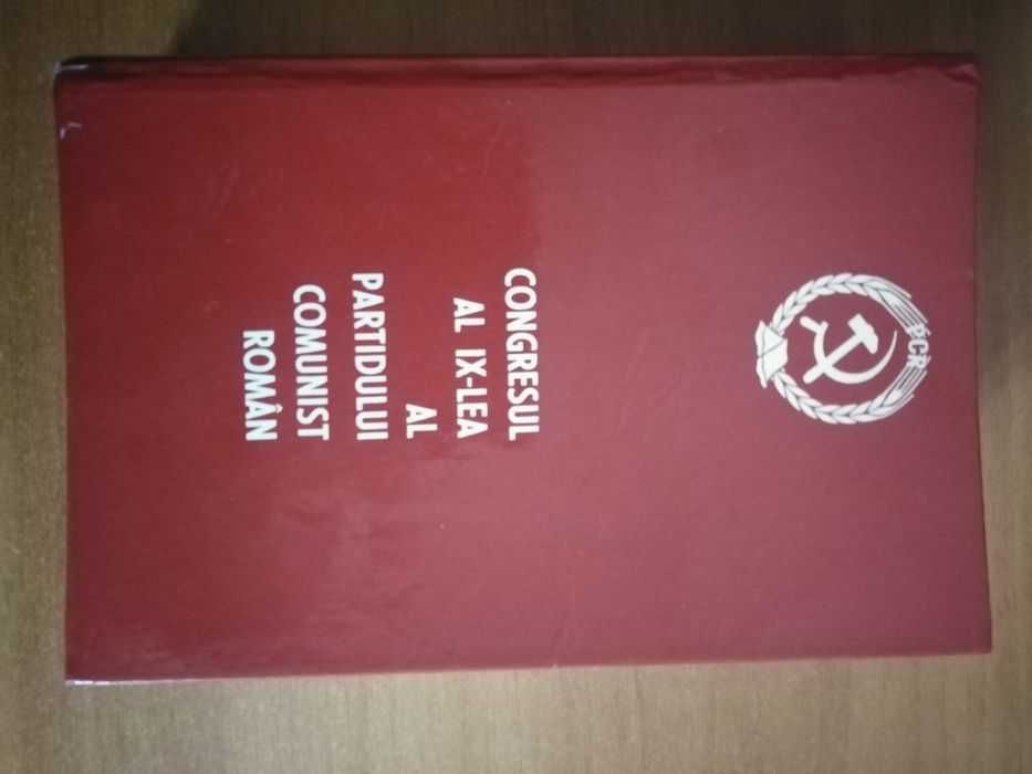 Vând sau schimb volum de colecție Congresul al lX-lea al P.C.R.