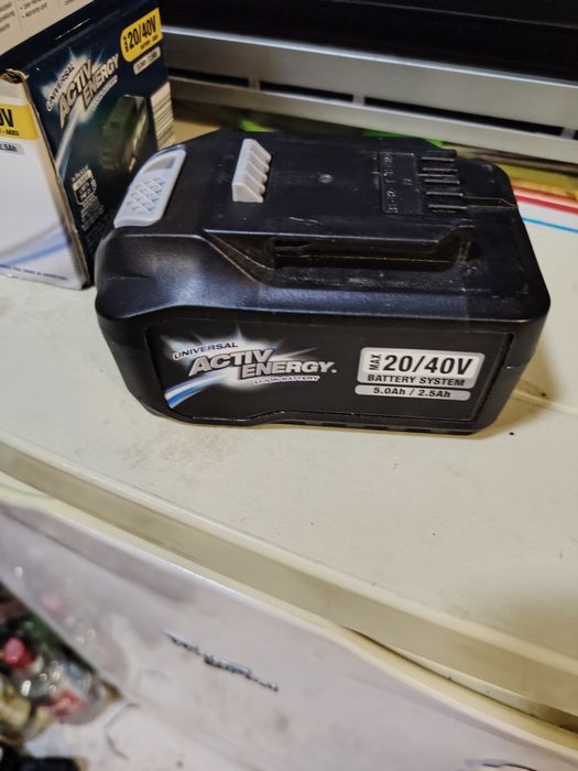 Енергийна батерия FERREX 20V/40v 5ah, литиево-йонна