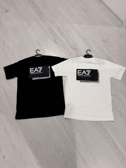 Тениски еа7 бяло,черно