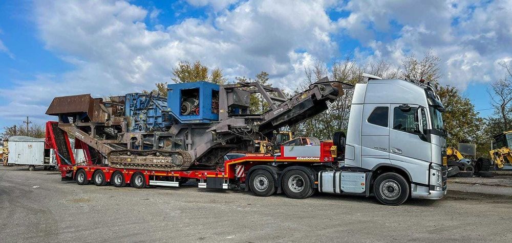 Inchiriere trailer - Freza asfalt, Buldozer, Excavator