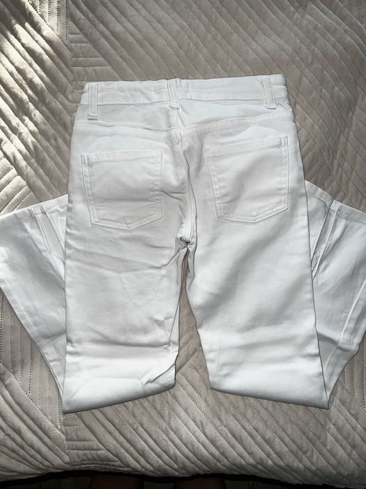 Джинсы белые и чёрные штаны на девочку