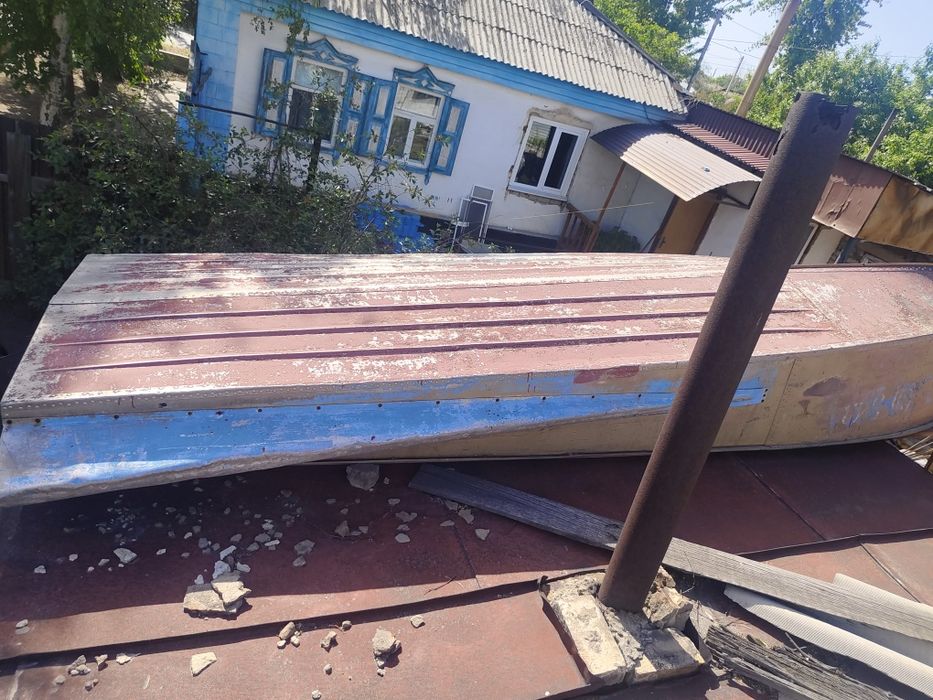 Лодка казанка с булями
