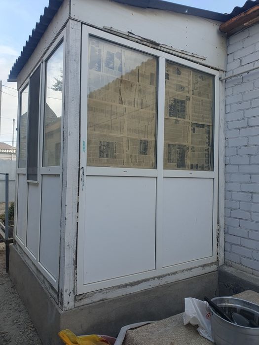 Пластиковая веранда