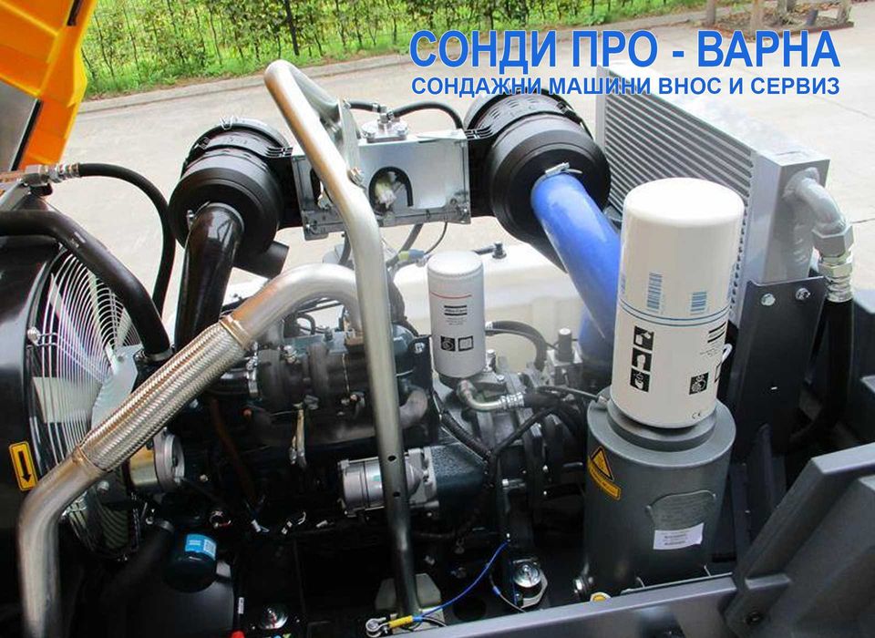 Мобилен компресор XAS88KD, 5м3/мин, дизелов 45hp, 7бара от Atlas Copco