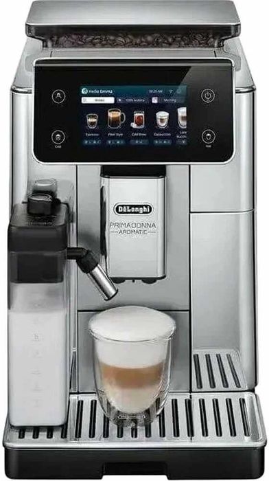 Кофемашина Delonghi ECAM 630.55. SSM черный, серебристый, зерновой