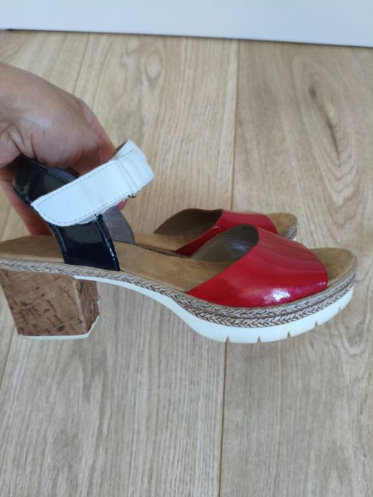Sandale superbe piele Rieker, 37
