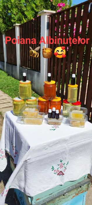 Vând miere din stupină proprie