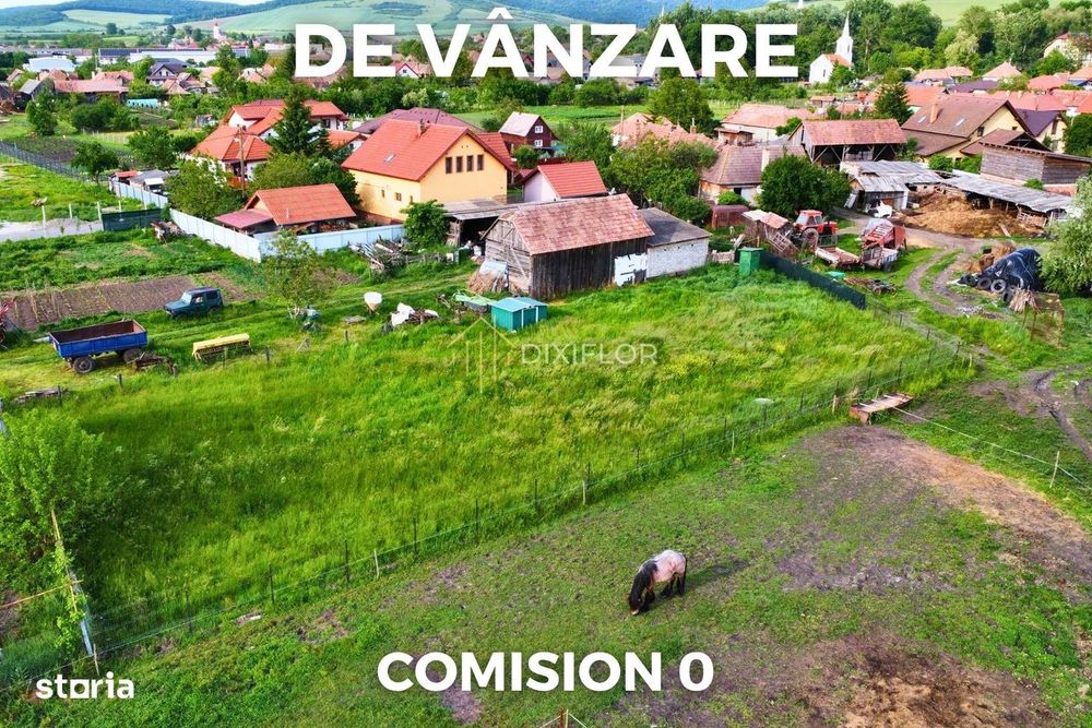 Construiește-ți casa la 10 minute de oraș - teren intravilan în Ernei