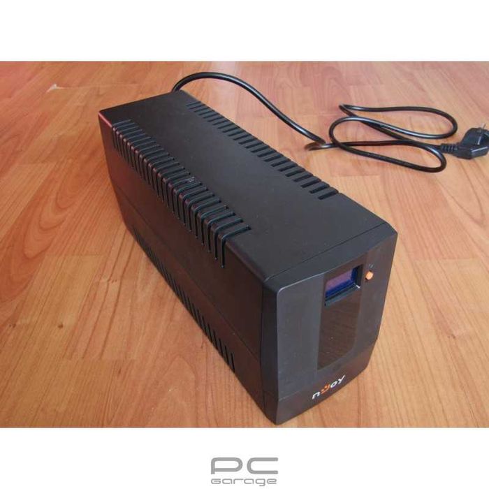 UPS nJoy Horus Plus 600, 600VA / 360W, Line-interactive, Repornire Automata, Reglaj Automat al Tensiunii [BATERIE OK]