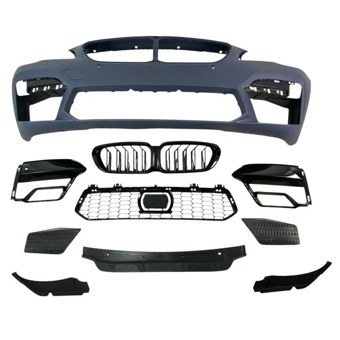Предна броня за BMW F10 (2011-2017) конверсия към G30 - M5 look.