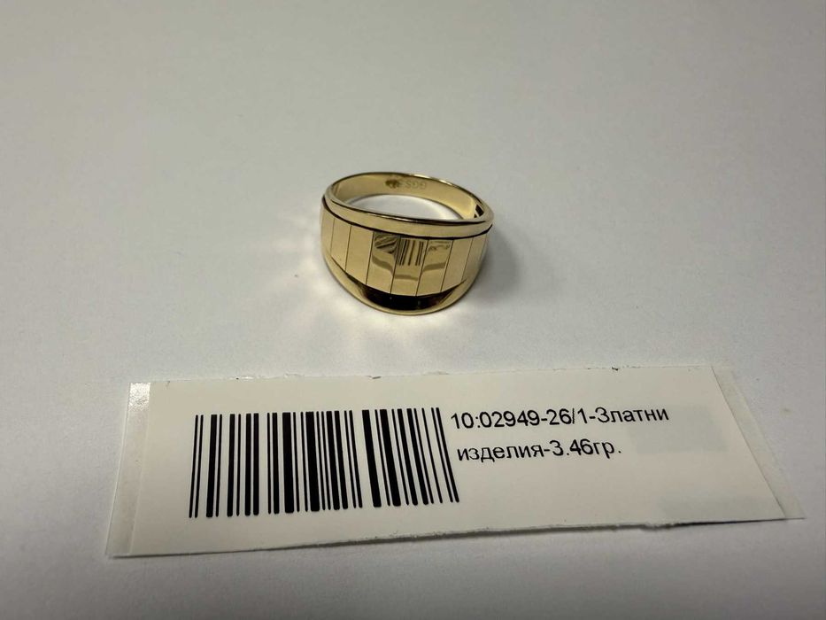 Златен пръстен  - 3.46гр. - 14к.