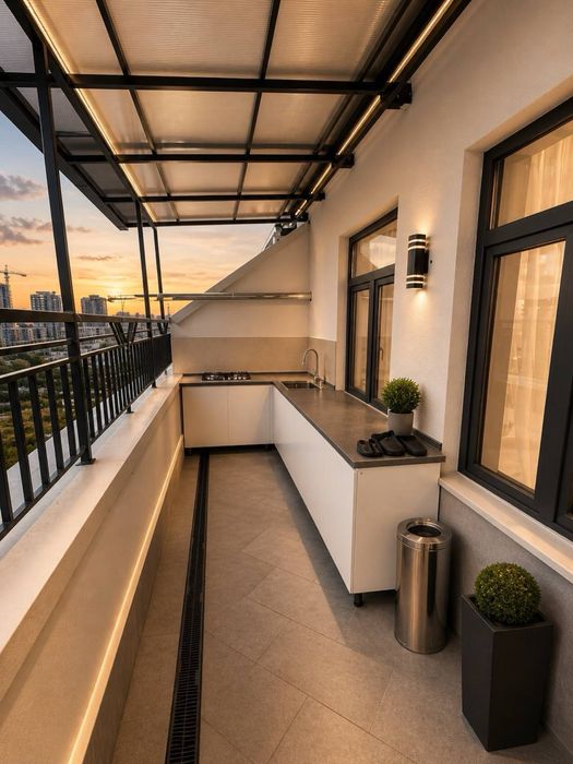 Продам ЖК Anor Residence,квартира крытой терассой и летней кухней 108м