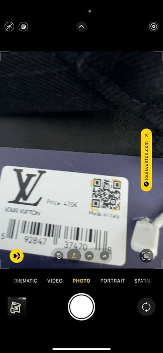 Louis Vuitton-Чисто нова оригинална мъжка шапка