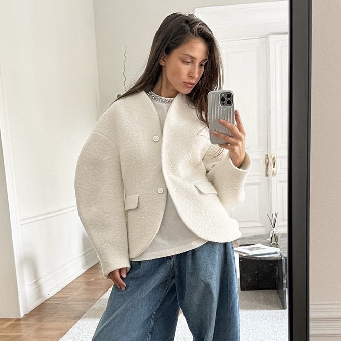 Пиджак - пальто на теплую весну