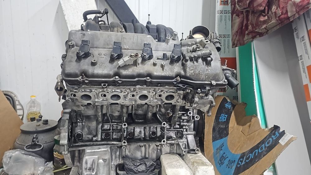 Продам двигатель на Лексус 570, б/у. Пробег 156 000км