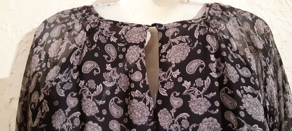 Rochie ocazii voal Georgette bicolora