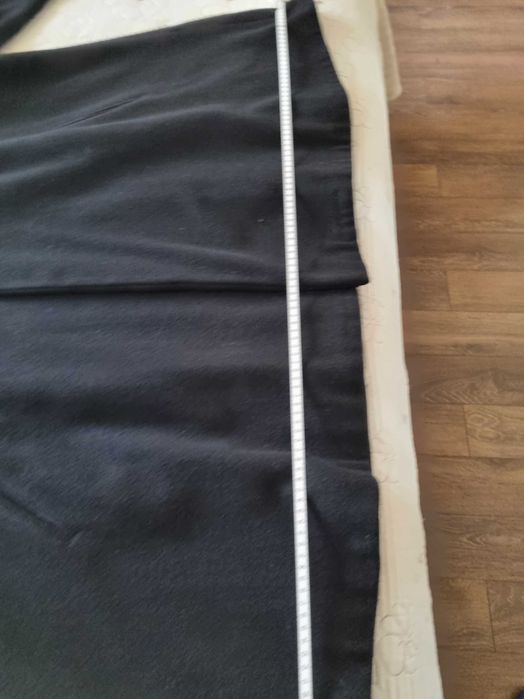 Палто пелерина черно