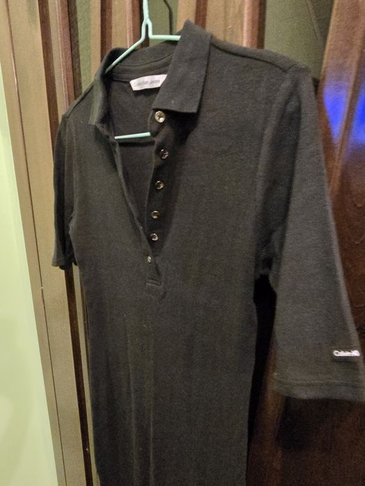 Rochie lunga mulata pe corp Calvin Klein