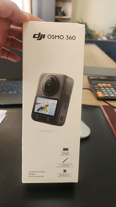 Dji osmo 360° combo idel holatda qirilmagan