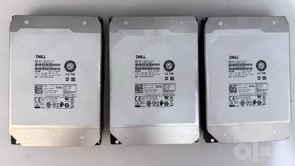 HDD 12TB Dell б/у оригинал