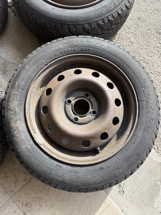 175 65R14 4 Джанти със зимни гуми r14