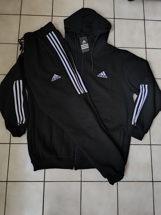 Памучен екип ГИГАНТ 3XL, 4XL, 5XL, 6XL с качулка и долнище с ластик