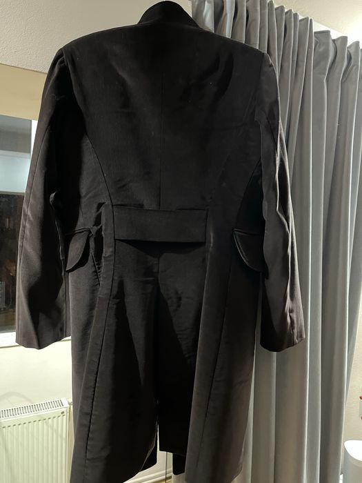 Palton catifea Zara mar M NOU